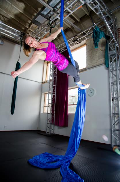 Take Flight Yoga and Movement, Tucson Arizona- aerial silks class